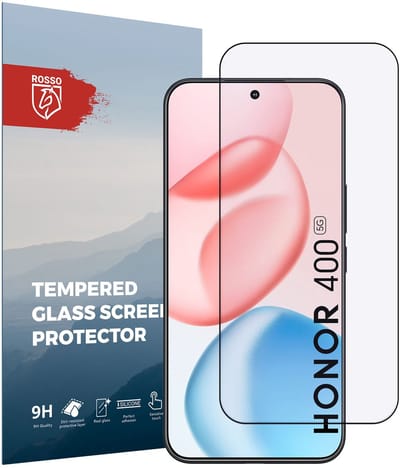 Rosso Screen Protector Geschikt voor Honor 400 | 9H Tempered Glass | Glasplaatje | Beschermlaag | Beschermglas | 9H Hardheid
