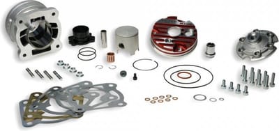 haut moteur malossi mhr flensbevestiging testa rossa Ø52mm voor scooter piaggio 50 nrg