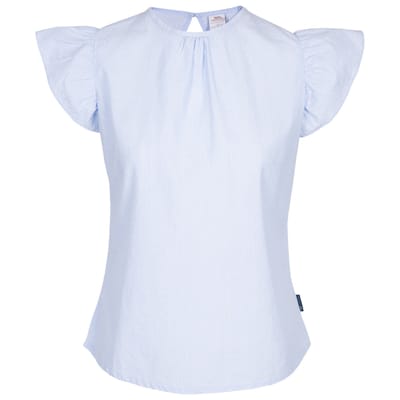 Trespass Dames Rhian Top (Marineblauw/Wit)