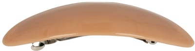 Haarsoires Haarspeld Patentspeld 9cm - Ovaal – Glans – Lichtbruin - Haarspelden voor Dames - Haarklem - Haarclip - Haaraccessoires - Hair Clip - Decoratieve Haaraccessoire
