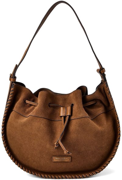 Marc O'Polo schoudertas Aadina Shoulder Bag Burnt Tobacco bruine