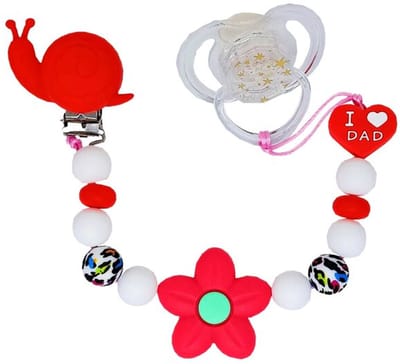 Tutkoord met slak - rood