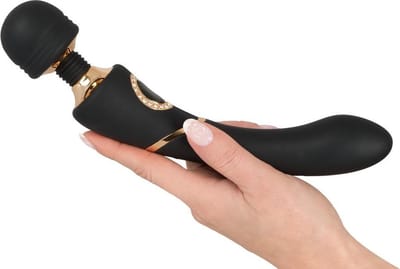 Cleopatra Wand Massage Vibrator Zwart