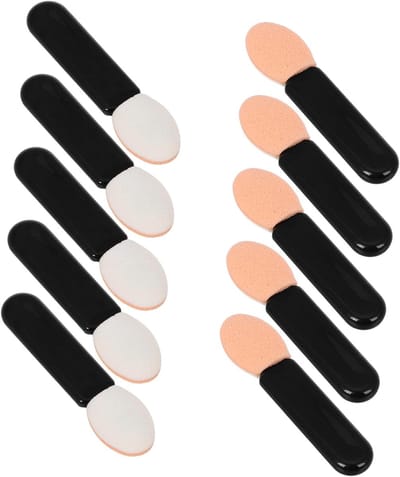 Set van 10 Mini Oogschaduwkwasten - Multifunctionele Applicators voor Precisie Make-up en Oogmake-up