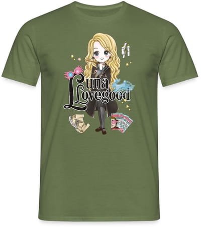 Harry Potter Luna Lovegood T-Shirt Heren