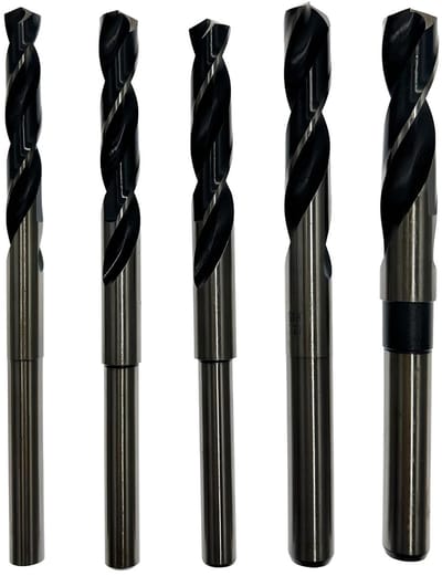 SnelShoppen - HSS Metalen Boor Set 5 Stuks - Precisie Twist Boor Bits Ø 10-15 mm - Hoogwaardige Staal - Snelle en Nette Boorgaten voor Metaal