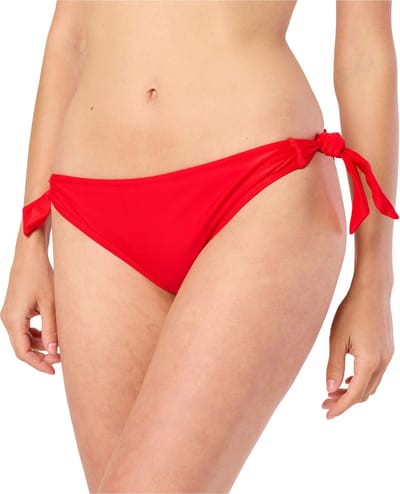 Merry Style Dames Zwembroek - Bikinibroekje - Elastische tailleband - Polyamide & Elastaan – Rood (4186) – 42 - MS-VR-Brief-3