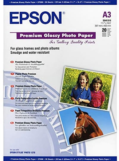 Fotopapier Premium Glanzend A3 - 20 Vellen