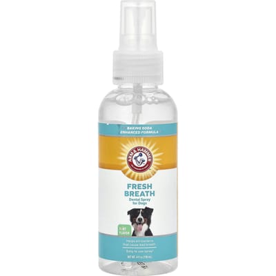 Arm & Hammer, Slechte Adem Eliminator, Hond Mondspray, Munt, 4 fl oz (118 ml) white