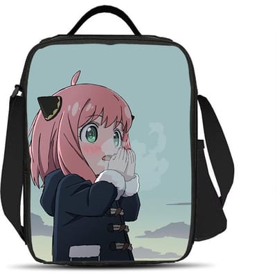 SPY×FAMILY IJszak Lunchtas Veelzijdig Cartoon Grote Capaciteit Sterke Prestaties Beste Cadeau voor Jongens en Meisjes School Verjaardag