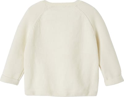 Vertbaudet Babytrui van tricot met opening aan de voorkant