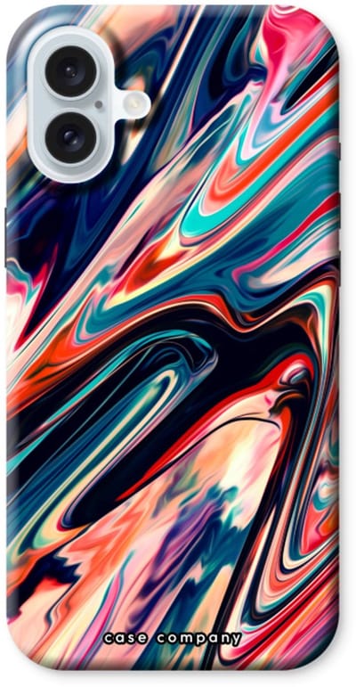 Case Company® - Hoesje geschikt voor iPhone 16 Plus hoesje - Quantum Being - Tough Case - Maximale Bescherming alle Kanten en Schermrand
