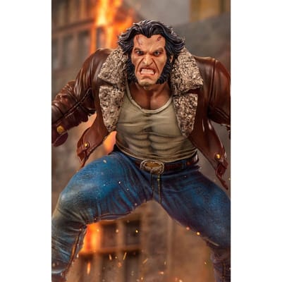 Iron Studios - BDS Arts Scale 1/10 - Marvel - X-Men Marvel Comics - Logan Statue 20cm