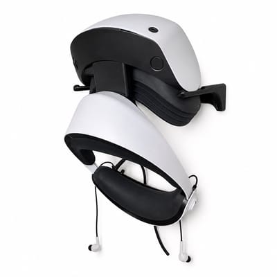 Headset Houder Geschikt voor PlayStation VR2 – VR Bril Wandhouder – Ruimtebesparend – Eenvoudige Montage – Zwart