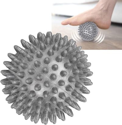 Spiky Massagebal voor Spierontspanning, Zelfmassage en Pijnverlichting van Spieren, Schouders en Rug