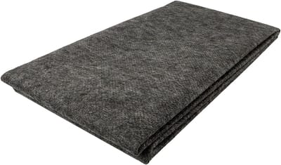 Opstrijkbare tussenvoering voor naaiwerk - 90x100 cm - grijs - medium gewicht - perfect voor patchwork en creatieve projecten