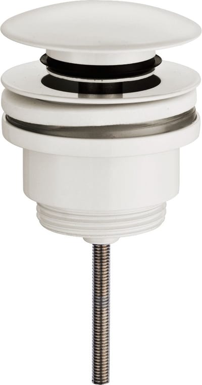 Wiesbaden UniMatch Clickwaste Afvoerplug 5/4 - Glans Wit