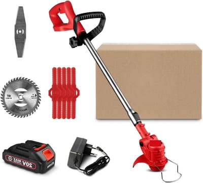 Elektrische Grastrimmer - Draadloze Trimmer - Tuinonderhoud - Telescopisch Handvat - 130 cm - Niet gespecificeerd