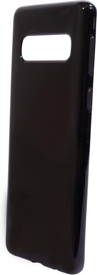 Mobiparts hoesje geschikt voor Samsung Galaxy S10 - Zacht TPU - Schokabsorberend TPU - Grip Coating - Zwart