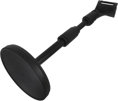 Microfoonstandaard Bureau - Microfoonhouder Tafel - Live Chats Opnames - Verstelbaar Flexibel - 360 mm Hoogte - Zwart