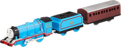 Spraakzame Gordon - Speelgoed Trein - Kinderspel - Met Geluid - 41.5 cm - Blauw