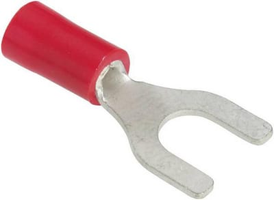TE Connectivity 34156 Vorkkabelschoen 0.205 mm² 1.50 mm² Schachtdiameter=5.3 mm Deels geïsoleerd Rood 1 stuk(s)