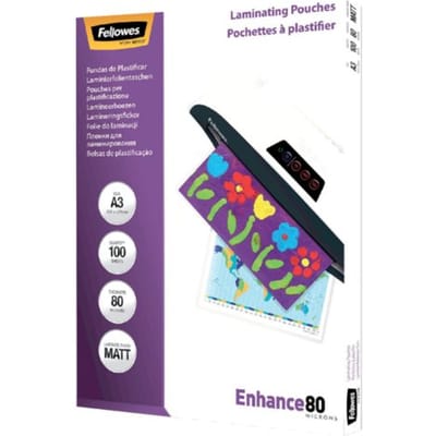 Lamineerhoes fellowes a3 2x80micron mat 100 stuks