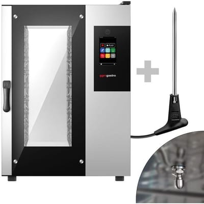 GGM Gastro Kombidämpfer - Touch - 10x GN 1/1 - inkl. Waschsystem & Temperaturfühler