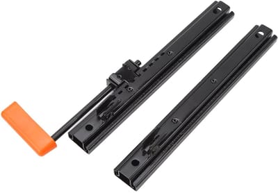 Dailygoods- Stoelrails Slijtvaste Staal - Verstelbaar - Comfortabel - Geschikt Voor Go-Kart/ATV - 2 Stuks - Duurzaam en Betrouwbaar - Stoelschuif