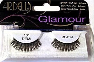 Ardell- Glamour - Demi 101 - 1 Pair Of Blackfalse Eyelashes