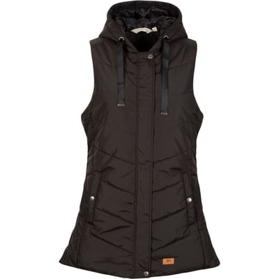 Trespass Dames/Dames Juniper Gewatteerd Gilet (Zwart)