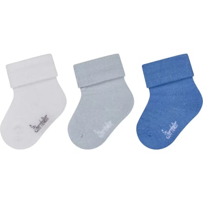 Baby Sokken 3-Pack Bamboe Viscose - Zacht & Ademend