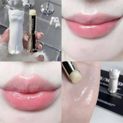 1 stuks lippenbalsem vervaagt liplijnen, hydraterende anti-barstende lip huidverzorging wit