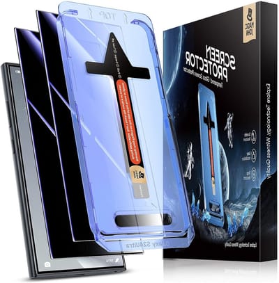 2-Pack Privacy Screen Protector voor Samsung Galaxy S24 Ultra (6.8 inch) - Anti-Spy, 9H Hardheid, Eenvoudige Installatie, Bubble-Free, Schermbescherming