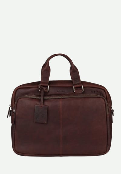 Burkely Fundamentals Antique Avery Workbag 15.6" - Laptoptas - Volwassenen - Bruin