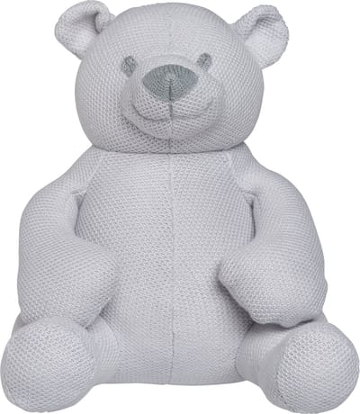 Baby's Only Knuffelbeer Classic - Teddybeer - Knuffeldier - Baby knuffel - Zilvergrijs - 35 cm - Baby cadeau