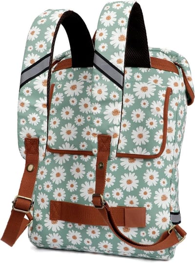 Thijox - Waterdichte Canvas Fietstas voor Fietsen, Laptop Rugzak, Schoudertas, Ideaal voor Outdoor Reizen, School en Sport, Ruim en Duurzaam