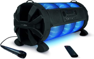 Draagbare Karaoke Speaker met Microfoon - Bluetooth, USB, SD - 8 Uur Draadloos Speelplezier - 60W