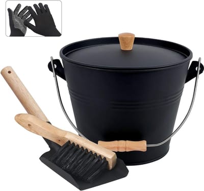 DailySupplies® Emmer Met Deksel – Asemmer – Kolenemmer