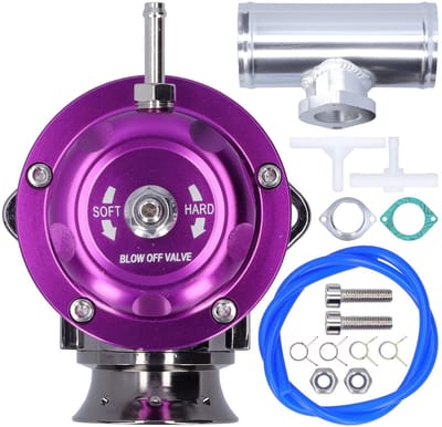 Dailygoods- Blow Off Valve Aluminium - 2,5 Inch Flens - Dump Valve - Afblaasklep - Universeel - Schokbestendig