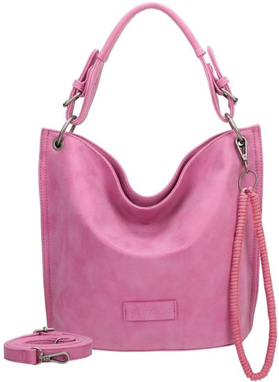 Fritzi aus Preußen schoudertas Fritzi31N Vintage Hobo Bag Squeezy Pink roze