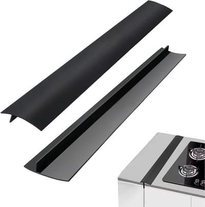 Naadloze Verbinding Strip voor Hobs en Aanrechten, 53.5 cm Lange Afdekstrip voor Keuken, Ideaal voor Werkbladen en Spoelbakken