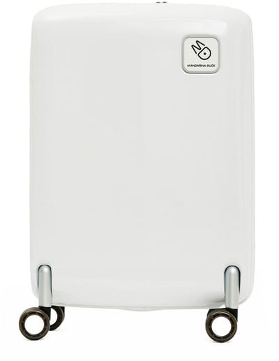 MANDARINA DUCK trolley accessoiretas Sky Duck Expandable Cabin Trolley Blanc wit 55cm
