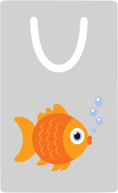 Hacebo® - Goudvissen metalen boekenlegger - Goudvis - Dieren liefhebbers - Vissen - aquarium - huisdieren Bladwijzer boekenleggers - 7.6 cm x 5cm