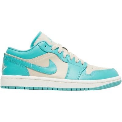 Air Jordan 1 Low pour femme 'Tropical Teal Sandy Beige' 36.5 blue