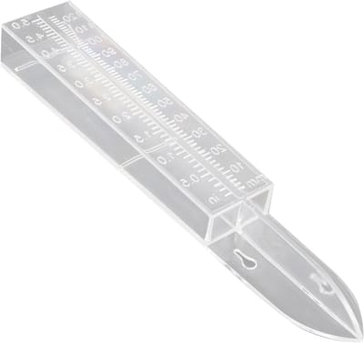 Regenmeter Tuin - Water Meetinstrument - Regenval Meten - Lichtgewicht Duurzaam - 245 cm - Transparant