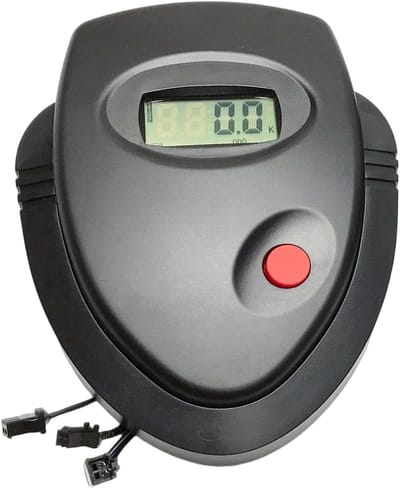 Hometrainer Monitor - Fietsdisplay Snelheidsmeter - Fitness Tracking - Ingebouwde Hartslagmeter - 17 x 13 cm - Meerkleurig