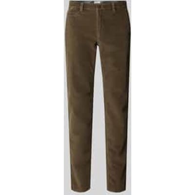 Slim fit corduroy broek met achterzakken, model 'Fabio'