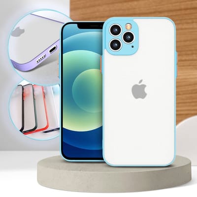 Multimedia & Accessoires Milky TPU Case Back Cover Bumper Hoesje met Camera Lens Bescherming geschikt voor Apple iPhone 13 - Telefoonhoesje - Beschermhoes - Backcover Hoesje - Bling Bling Design - Fashion – Blauw