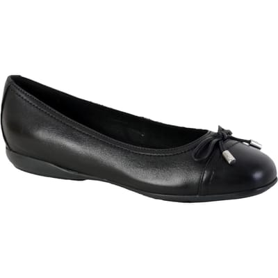 GEOX ANNYTAH DAMES Ballerina's - ZWART - Maat 41